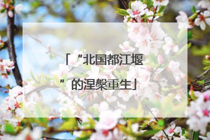 “北国都江堰”的涅槃重生