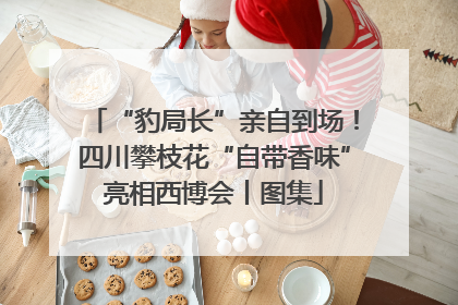 “豹局长”亲自到场！四川攀枝花“自带香味”亮相西博会丨图集