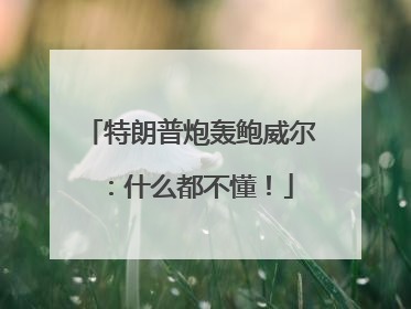 特朗普炮轰鲍威尔：什么都不懂！