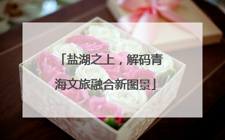 盐湖之上，解码青海文旅融合新图景