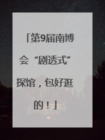 第9届南博会“剧透式”探馆，包好逛的！