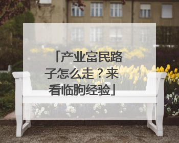 产业富民路子怎么走？来看临朐经验
