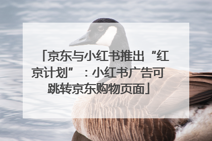 京东与小红书推出“红京计划”：小红书广告可跳转京东购物页面