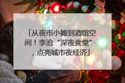 从夜市小摊到酒馆空间！李沧“深夜食堂”，点亮城市夜经济
