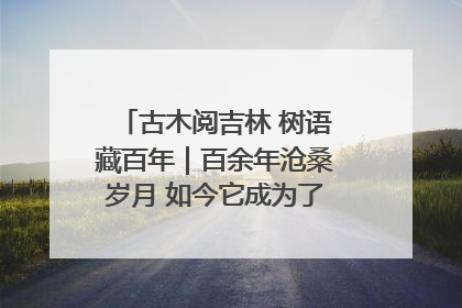 古木阅吉林 树语藏百年｜百余年沧桑岁月 如今它成为了“镇园之宝”