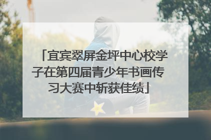 宜宾翠屏金坪中心校学子在第四届青少年书画传习大赛中斩获佳绩