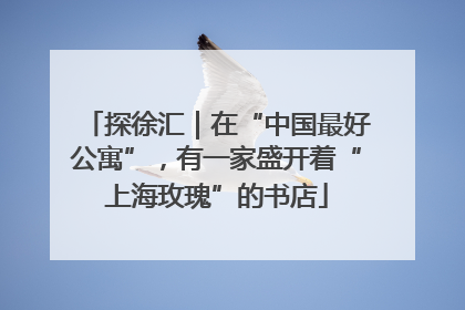 探徐汇｜在“中国最好公寓”，有一家盛开着“上海玫瑰”的书店