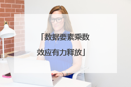 数据要素乘数效应有力释放