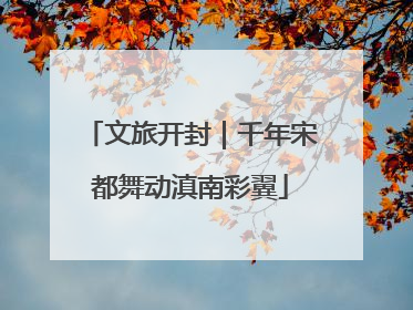 文旅开封｜千年宋都舞动滇南彩翼