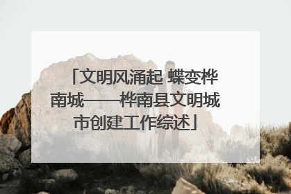 文明风涌起 蝶变桦南城——桦南县文明城市创建工作综述