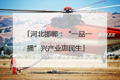 河北邯郸：“一品一播”兴产业惠民生