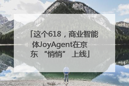 这个618，商业智能体JoyAgent在京东 “悄悄” 上线