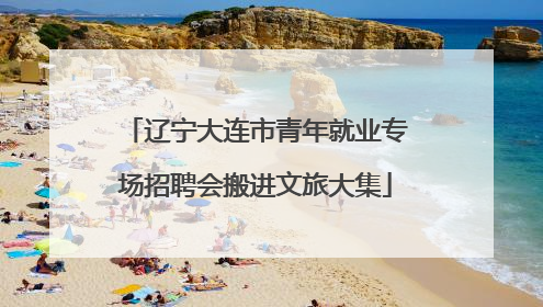 辽宁大连市青年就业专场招聘会搬进文旅大集