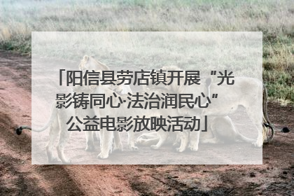 阳信县劳店镇开展“光影铸同心·法治润民心”公益电影放映活动