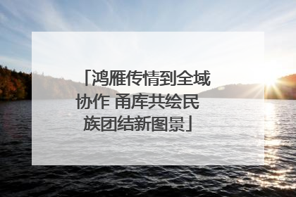 鸿雁传情到全域协作 甬库共绘民族团结新图景