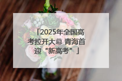 2025年全国高考拉开大幕 青海首迎“新高考”