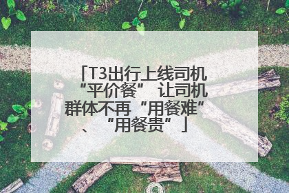 T3出行上线司机“平价餐” 让司机群体不再“用餐难”、“用餐贵”